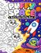 Puffy Space: Bold and Easy Coloring Book