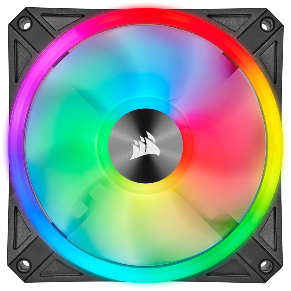 Corsair iCUE QL140 RGB 140mm Case Fan - Black/Grey