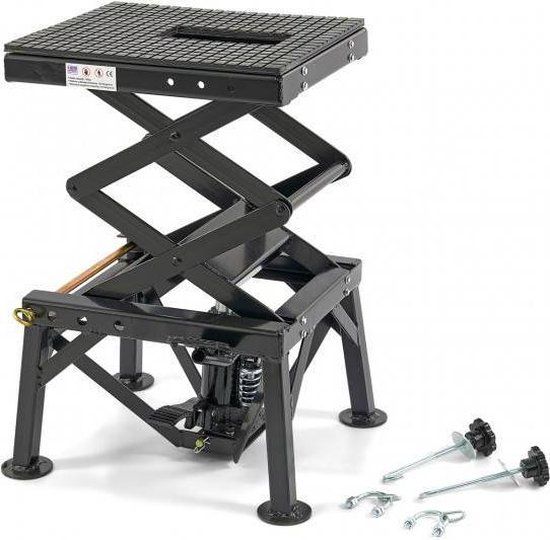HBM Machines B.V. Motorheftafel 135 Kg Zwart