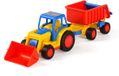 Cavallino Basics Tracteur avec Chargeur et Remorque