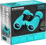 Vision Kids Jumelles pour enfants, zoom 8x, adapté à partir de 7 ans, avec accessoires, portée jusqu'à 100 mètres