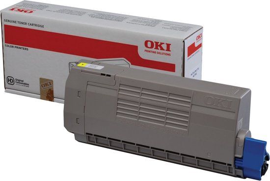 OKI 45396301 Toner Cartridge - Yellow - Compatible with MC760, MC770, MC780