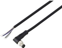 TRU COMPONENTS TC-13751876 Aansluitkabel M8 x 1 Aantal polen (sensoren): 5 Stekker, haaks 5 m 1 stuk(s)