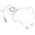 LD Systems WS 100 Series MH 3 Headset Microphone - Beige