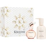 Kérastase Gloss cream duo XMas Set - coffret cadeau pour cheveux longs et sujets aux frisottis Ensemble de soins capillaires