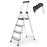 Sekey Aluminium Trapladder 4 Treden 140 cm