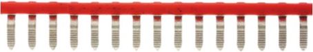 Weidmüller VQB1.5/50RT WEI CONNECTEUR DE PONT 50-BROCHE ROUGE par 5