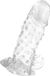 Baile Brave Men Siliconen Penis Sleeve Reliëf