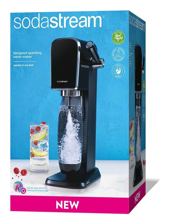 SodaStream ART Zwart, Staal Bruiswatertoestel
