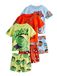 Next Jongens Set van 3 Marvel Korte Pyjama's Rood