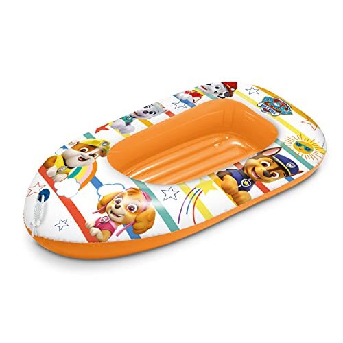 Mondo Toys Paw Patrol Boat 16935 Tank met opblaasbare basis, opblaasbare boot voor kinderen, maat 112 cm, pvc thermisch gelast