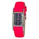 Justina Horloge Dames Justina JPR16 (22 mm) Roze/Zilver/Zwart Leer/Stof