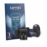 Savvies 3 Stuks Screenprotector - Leica SL3-P (Schouderdisplay) - Transparant
