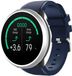 Strap-it Bracelet en silicone pour montre connectée - Bleu foncé - Convient pour Polar Unite