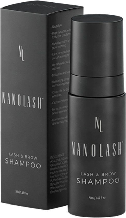 Nanolash Lash & Brow Shampoo - 50 ml