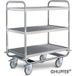 HUPFER 01.1232.2 Etagewagen Afleider RVS Verzinkt Laadvermogen (max.): 200 kg RVS