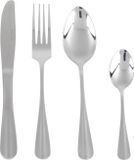 Salter Elegance Newbury 24-delige bestekset - RVS - Zilver