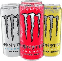Monster Energy Ultra - Ultra White Energy Drink - 500ml