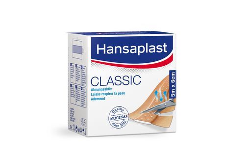 Hansaplast 48689-00001 - Pleisterverband - Beige - Rechthoek - 1 stuk