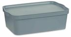 Boîte de rangement, multicolore, 14 litres, empilable, plastique