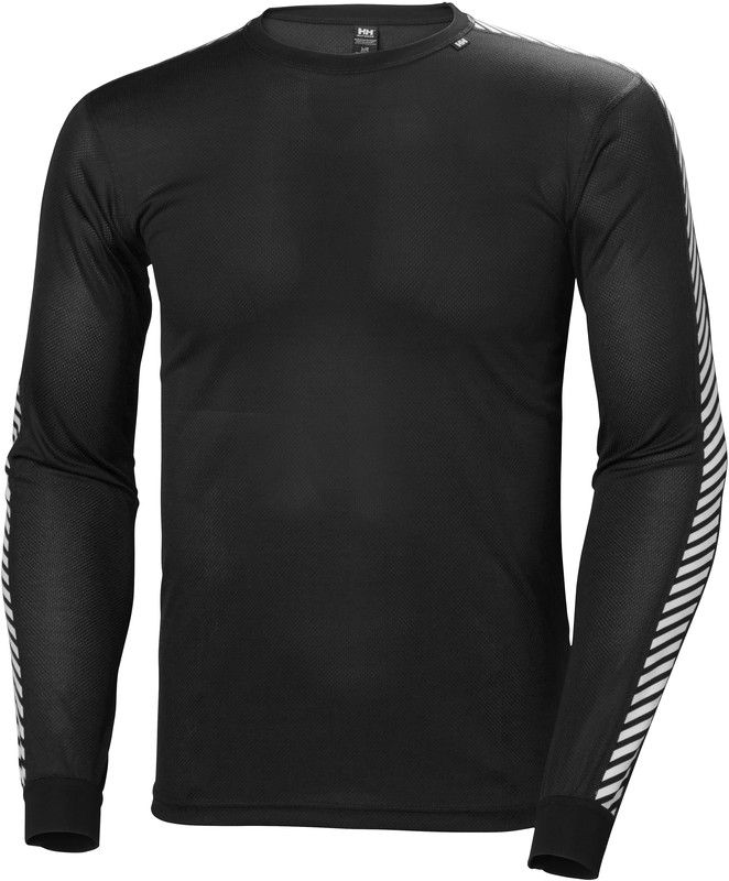 Helly Hansen HH Lifa Stripe Ondergoed bovenlijf Heren zwart M 2019