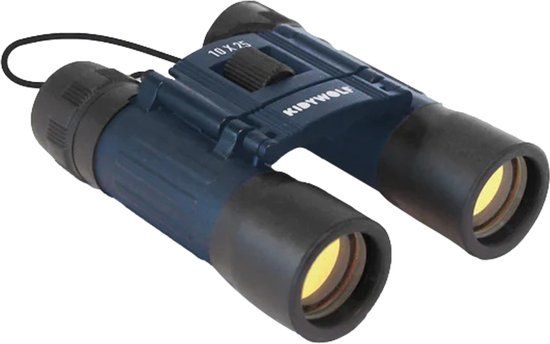 KIDYWOLF KIDYBINOCULAR Kinder Verrekijker Blauw – 10x Vergroting, Kompas, Schokbestendig, 5+