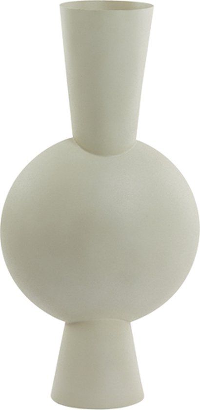 Light & Living Kavandu Vase - Metal - 19 x 62 cm - Natural