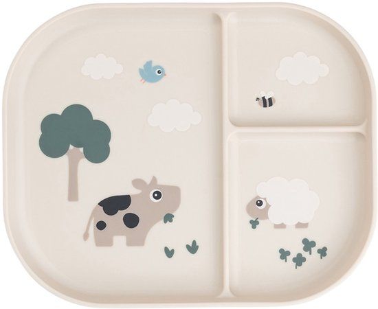 Done By Deer Tiny Farm Vakjes Bord - Sand