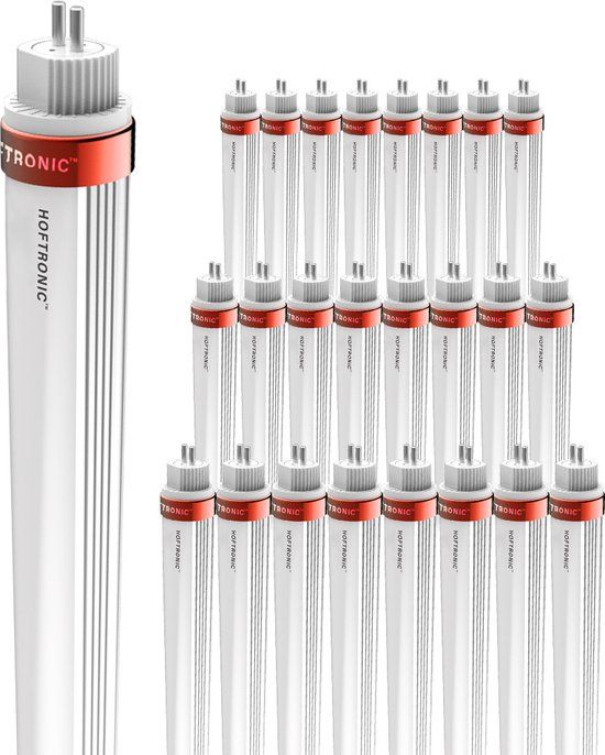 HOFTRONIC 25x LED TL Buis 115cm - T5 G5 Fitting - 18 Watt 3150 lumen - 4000K Neutraal wit