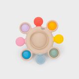 TickIT SiliSoft® Pop Bijtring (Regenboog)