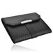 Pierre Cardin Lederen Schrijven Case A5 Echt Leer met Schrijven Pad Document Case Bestanden Map Tabletten tot 8 Inch iPad Pro Kleine Air Galaxy Tabs Lederen Zakelijke Map Landes