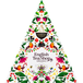 English Tea Shop Kerstboom Adventskalender Wit - 25 theezakjes