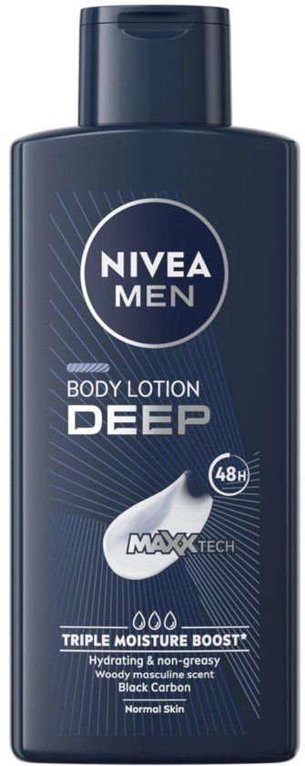 Nivea Lotion 400ml Men Deep Woody Masculine Scent