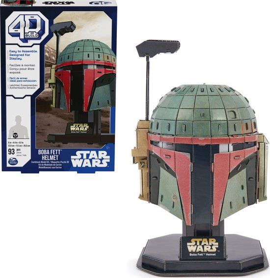 4D Build Star Wars - Boba Fett - 3D Puzzel - 93 stuks