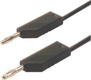 SKS Hirschmann MLN 25/2,5 SW Meetsnoer Banaanstekker 4 mm