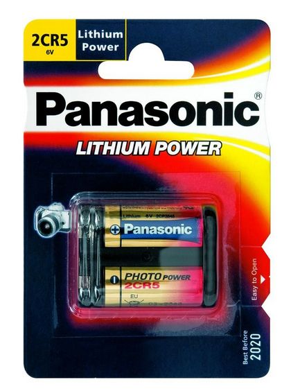 Panasonic 2CR-5L Lithium 6V Battery