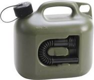 Hünersdorff 800200 Jerrycan voor brandstof 5 l Kunststof Olijf