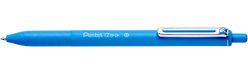 Pentel BX467 balpen Izee 0,7 mm lichtblauw, 12 stuks