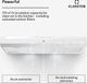 Klarstein Contempo Neo 90 Hotte - 90 cm - Inox - Blanc - 192 m³/h
