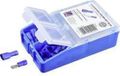 TRU COMPONENTS Assortiment kabelschoenen 4,8x0,8 mm 1.5 mm² 2.5 mm² Blauw 140 stuk(s)