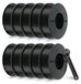 PETG filament, 1,75 mm, 10 bobines de 1 kg, tolérance ±0,02 mm, noir, pour imprimantes 3D