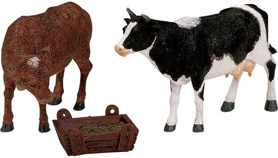 LEMAX Feeding cow & bull