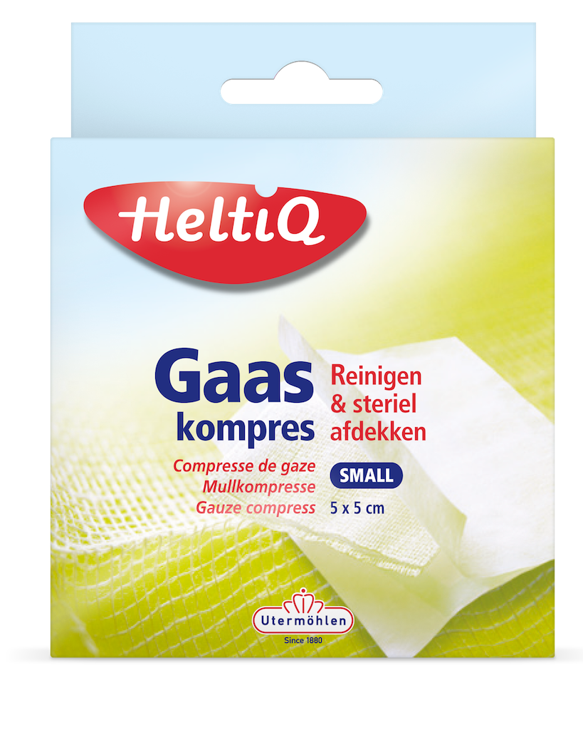 HeltiQ Gaaskompres Small - 8717484000038