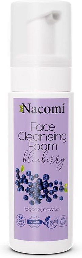 Nacomi Face Cleansing Foam Blueberry 150ml