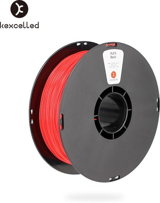 Kexcelled -PLA-1.75mm-rood/red-1000g 1kg -3d printing filament