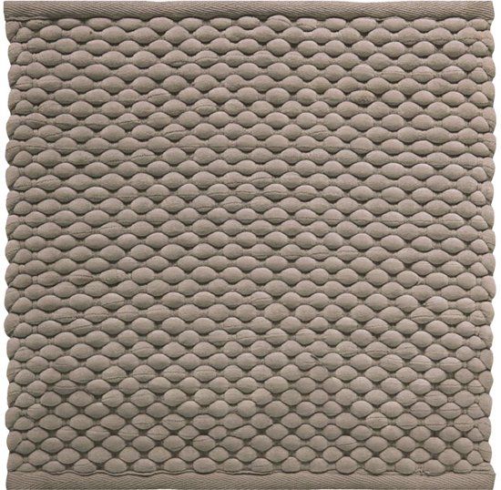 Aquanova Maks Badmat - 60x60 cm - Taupe - Katoen - Rond