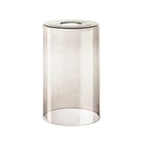 SLV FENDA Glazen Lampenkap Rookglas Bruin 12,5 cm Diameter