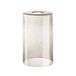 SLV FENDA Glazen Lampenkap Rookglas Bruin 12,5 cm Diameter