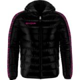 Givova Holland Puffer Jacket Unisex Polyester Orange Black Sportswear