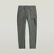 G-Star 29. Zip Pkt 3D Skinny Cargo 2.0 Heren Joggingbroek Katoen Grijs W32/L32